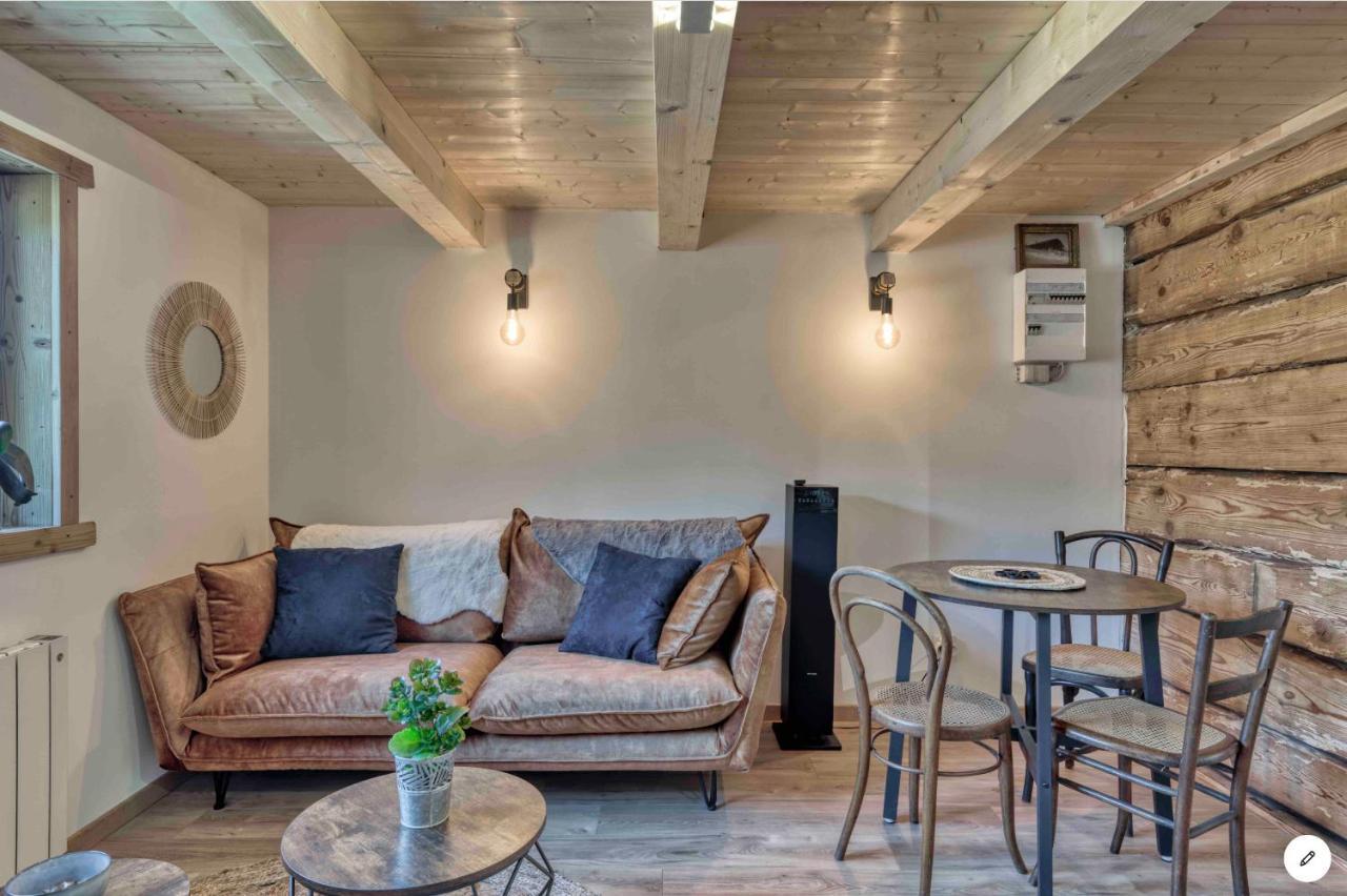 Mazot Savoyard Situe A 25 Kms De Chamonix Villa Saint-Gervais-les-Bains Bagian luar foto