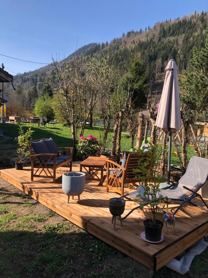 Mazot Savoyard Situe A 25 Kms De Chamonix Villa Saint-Gervais-les-Bains Bagian luar foto