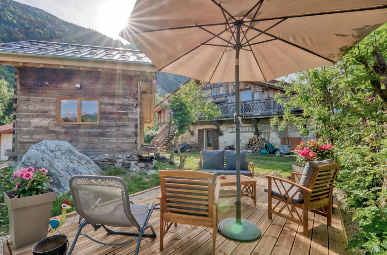 Mazot Savoyard Situe A 25 Kms De Chamonix Villa Saint-Gervais-les-Bains Bagian luar foto