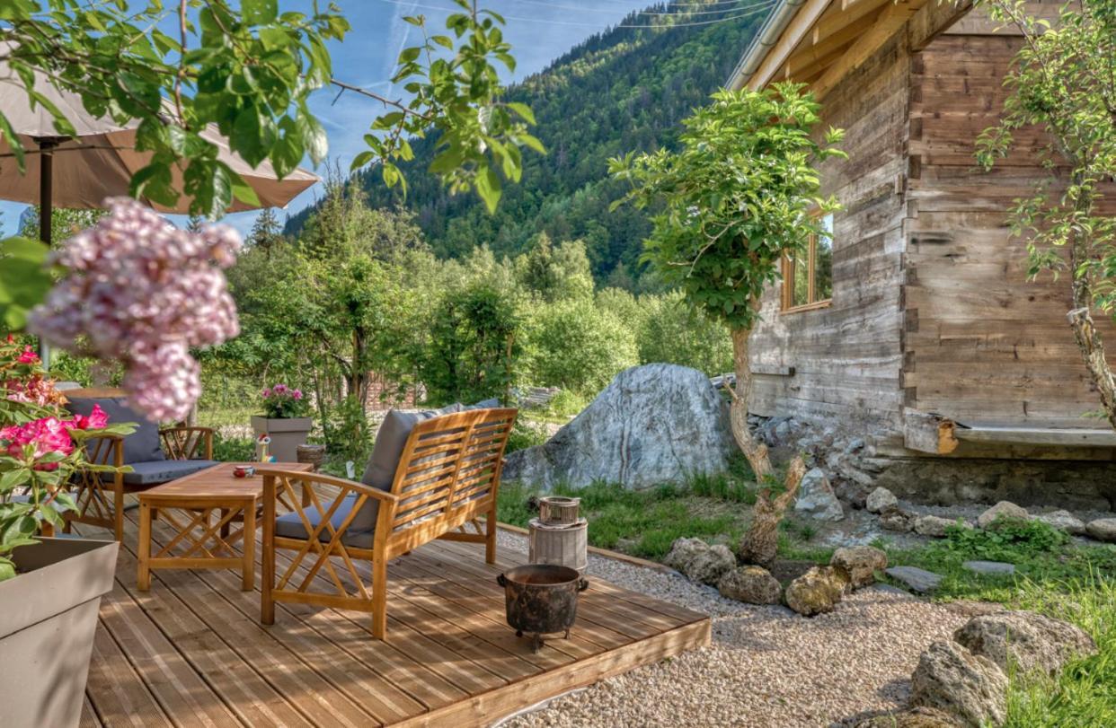 Mazot Savoyard Situe A 25 Kms De Chamonix Villa Saint-Gervais-les-Bains Bagian luar foto