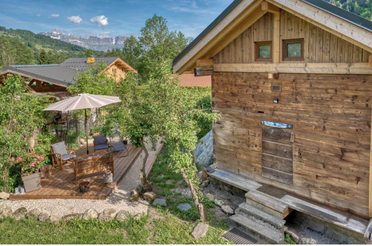 Mazot Savoyard Situe A 25 Kms De Chamonix Villa Saint-Gervais-les-Bains Bagian luar foto